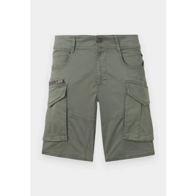 Abbildung von Replay Herren Cargo Shorts Joe Short Regular Fit mit Stretch, Aviator Green 703 (Grün), 30W