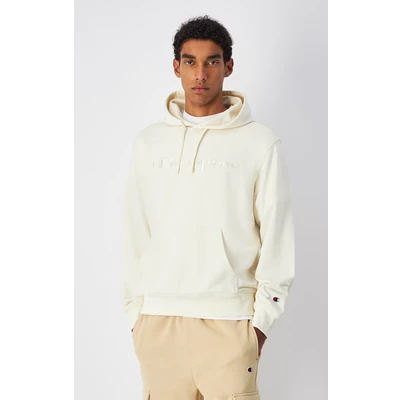 Abbildung von Champion Icons Hoodie WITH Large Tonal LOGO Kapuzenpullover, Herren, Größe: Large, Beige