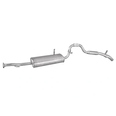Abbildung von HELLA 8LD 366 035 491 Endschalldämpfer hinten mit Anbauteilen SUZUKI: Vitara I SUV Cabrio,