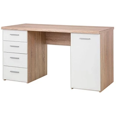 Abbildung von FORTE Schreibtisch &quot;Netta&quot;, Breite 145 cm, mit Schubladen