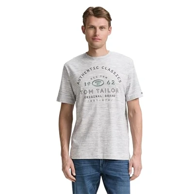 Abbildung von TOM TAILOR Denim Piqué Poloshirt aus Baumwolle, Tomato red, L