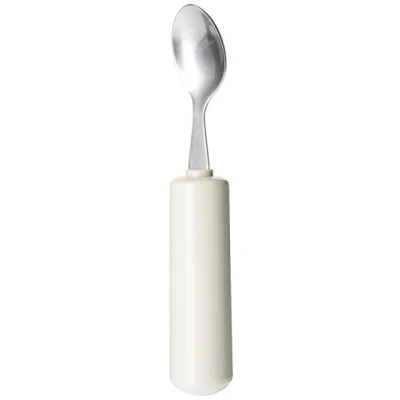 Abbildung von Homecraft Queens Cutlery, Teaspoon (Eligible for VAT relief in the UK) Stainless Steel Adaptive Dining Utensil Elderly, Disabled, Handicapped, Large Built Up Handle Good Grip, Dishwasher Safe