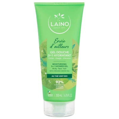 Abbildung von Laino Feuchtigkeitsspendendes 3in1 Duschgel Grüner Tee 200 ml