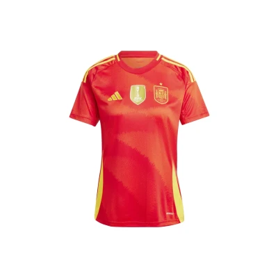 Abbildung von adidas Performance Spain 2024 HOME Jersey FußballTrikot, Damen, Größe: XS, Better scarlet