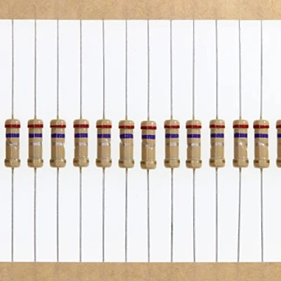 Abbildung von HUABAN 100 Stücke 1 Watts 1W 0R27 0.27 Ohm 5% Kohleschichtwiderstand