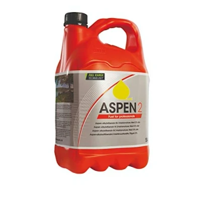 Abbildung von Aspen Alkylatbenzin 2 Takt fertig gemischt 5 Liter