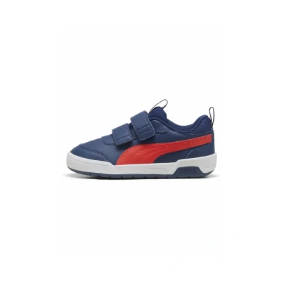 Abbildung von Puma Multiflex 2 Sneakers Kinder Schuhe Persian Blue/Fierce Red Größe: 28