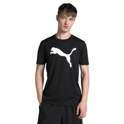 Abbildung von Puma TAD ESSENTIALS Einfarbiges T Shirt mit Cat Logo Herren Black Größe: S