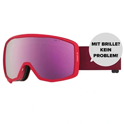 Abbildung von Salomon Count JR Skibrille, Red, NS