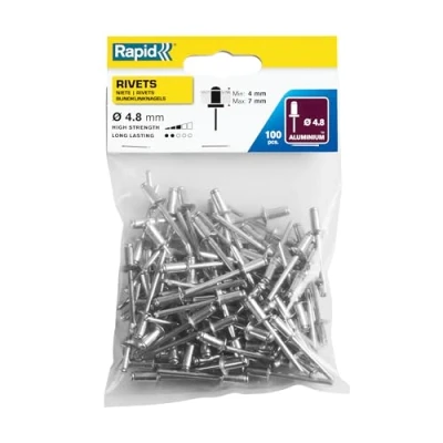 Abbildung von Rapid 5000380, Aluminium, Stahl, Edelstahl, RP10 , RP40, RP60, RP100, 4,8 mm, 1 cm, 15 mm