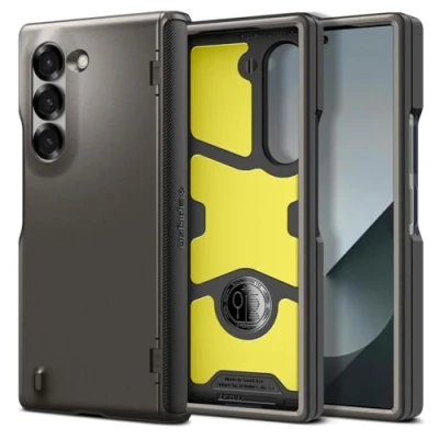 Abbildung von Spigen Slim Armor Pro Hülle Kompatibel mit Samsung Galaxy Z Fold 6 Gunmetal