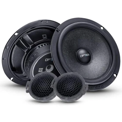 Abbildung von Option Lautsprechersystem kompatibel mit Peugeot Traveller ab 2016 Plug &amp; Play Lautsprecher Set, 2 Wege Komponenten, 70 Watt RMS, 3 Ohm, 90dB