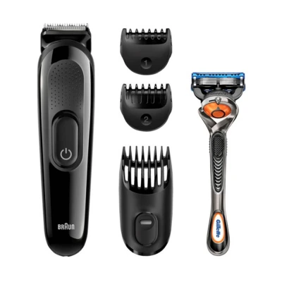 Abbildung von Braun Styling Kit Beardtrimmer + Gillette Fusion 5 Proglide