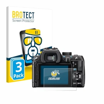 Abbildung von BROTECT Schutzglas für Pentax KF (3 Stück) Schutzfolie Panzer Folie Glas [Extrem Kratzfest 9H, Anti Fingerprint, Ultra Transparent]