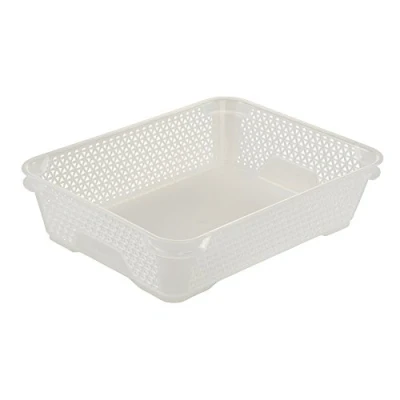 Abbildung von keeeper Stapelkorb, DIN A5, 26,5 x 20 7 cm, Mirko, Transparent