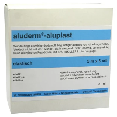 Abbildung von Söhngen Pflaster aluderm® aluplast 6 cm x 5 m