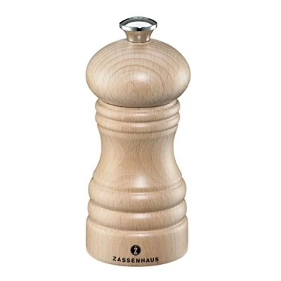 Abbildung von Zassenhaus Berlin Pfeffermühle, Holz, natur, 12 cm