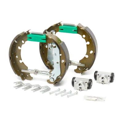 Abbildung von A.B.S. SMARTKIT 111428 Bremsensatz, Trommelbremse mit Radbremszylinder, Zubehör FORD: Fusion Kombi, FIESTA 5, 4, MAZDA: 2 Hatchback