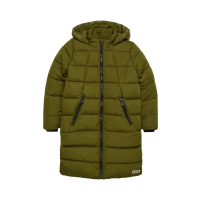 Abbildung von s.Oliver Warmer Mantel im Loose Fit mit Zwei Wege Zipper guacamole S