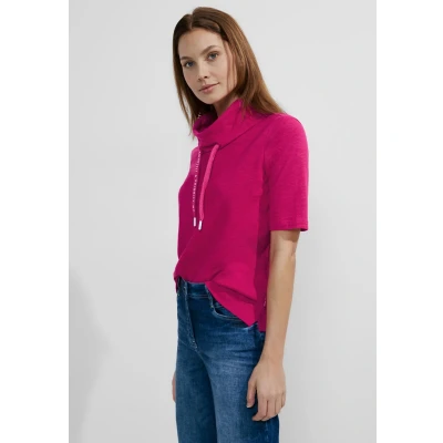 Abbildung von Cecil Tshirt basic, Damen, Größe: XL, Pink