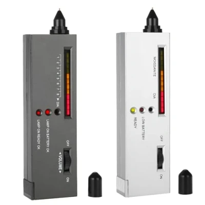 Abbildung von Diamond Tester 2 Arten Präzisions Schmucktester Moissanit Werkzeuge mit LED Anzeige