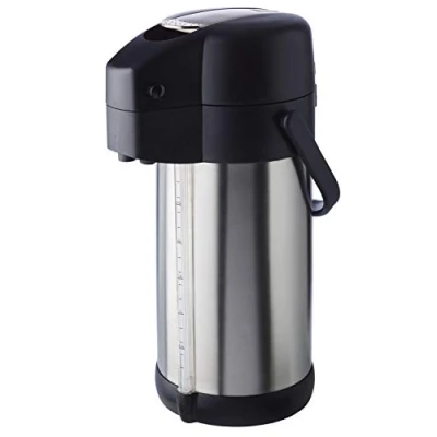 Abbildung von APS Isolierkanne &quot;Premium&quot;, 3,0 l, Pumpmechanismus, Edelstahl/Kunststoff