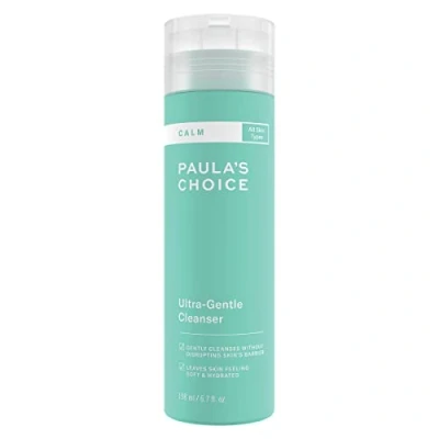 Abbildung von Paula&#039;s Choice CALM Ultra Gentle Gesichtsreiniger Sanfter Reiniger der Make Up und Unreinheiten Für Empfindliche Haut Geeignet it Glycerin Alle Hauttypen 198 ml