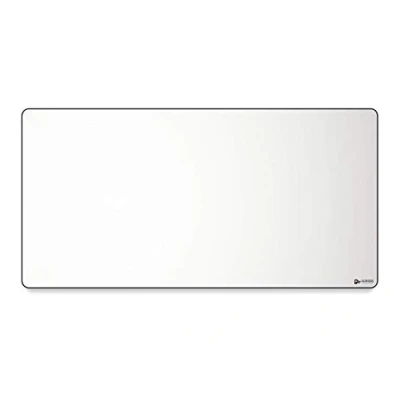 Abbildung von Glorious Gaming Cloth Mousepad (XXL Übergröße) Gesteppte Ränder, Glatte Oberfläche für Speed &amp; Control, Rutschfester Boden, waschmaschinenfest, groß (910 x 460 3mm) Weiß