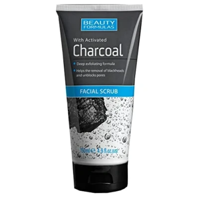 Abbildung von Beauty Formulas Charcoal peeling do twarzy gĹÄboko oczyszczajÄcy z aktywnym wÄglem 150 ml