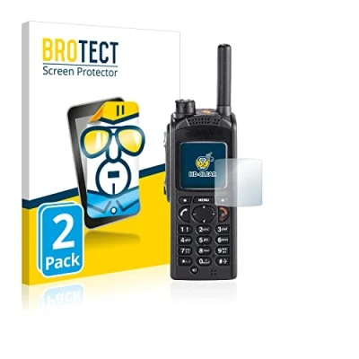 Abbildung von BROTECT (2 Stück Schutzfolie für Motorola MTP850 Displayschutz Folie Ultra Klar