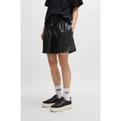 Abbildung von HUGO Henuka Shorts, Damen, Größe: 40, Black