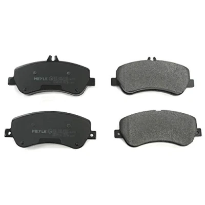 Abbildung von MEYLE 025 248 6720 Bremsbelagsatz ORIGINAL Quality Vorderachse exkl. Verschleißwarnkontakt mit Anti Quietsch Blech Zubehör MERCEDES BENZ: GLK