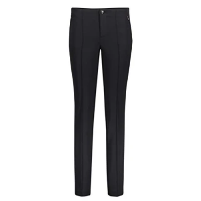 Abbildung von MAC Jeans ANNA Stoffhose, Damen, Größe: 46x30, Schwarz