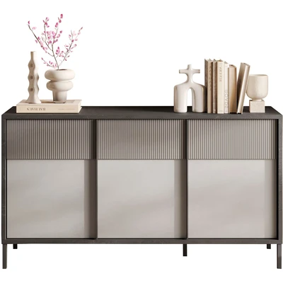 Abbildung von INOSIGN Sideboard &quot;Everest Breite 156 cm, Kommode mit 3 Türen&quot;, Anrichte, Soft/Self Closing, Korpus 22 mm