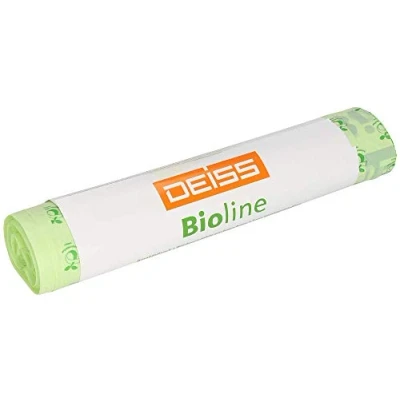 Abbildung von Bio Müllbeutel DEISS Bioline 200 L, kompostierbar, 5 Stück