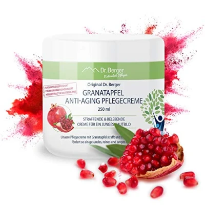 Abbildung von Dr. Berger Anti Aging Creme Original Granatapfel Pflegecreme 250 ml