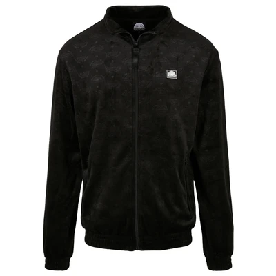 Abbildung von Southpole AOP Velour Trainingsjacke, Herren, Größe: Large, Black