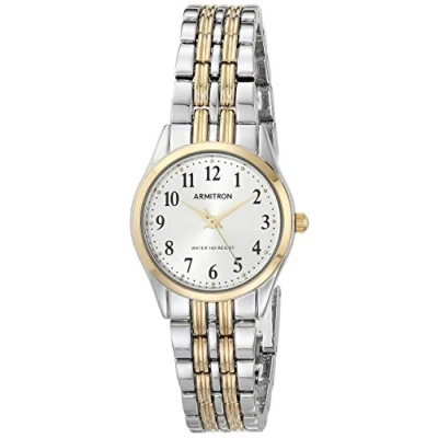 Abbildung von Armitron Damen Armbanduhr, leicht ablesbar, 75/5304