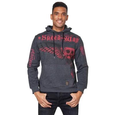 Abbildung von Rusty Neal Kapuzensweatshirt &quot;Rusty Sweater&quot;, mit trendigen Prints