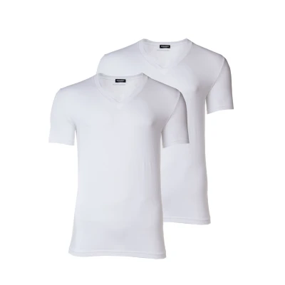 Abbildung von Dsquared2 T Shirt Herren V Neck, Cotton Stretch Twin Pack