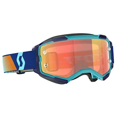 Abbildung von Scott Fury Crossbrille royal blau/orange/orange verchromt
