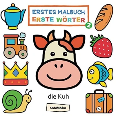 Abbildung von Erstes Malbuch Erste Wörter Band 2: ab 1 Jahr