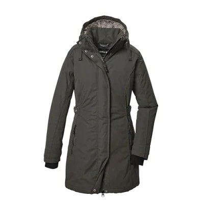 Abbildung von G.I.G.A. DX Damen Funktionsparka/Parka wasserdicht mit abzippbarer Kapuze GW 70 WMN PRK, dunkel olivgrün, 34, 41863 000
