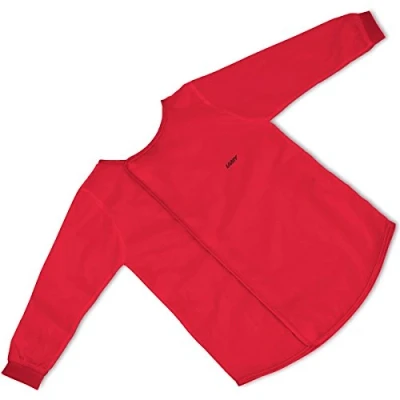 Abbildung von LAMY aquaplus Kinder Malkittel 544 aus rotem Polyester mit Klettverschluss One size