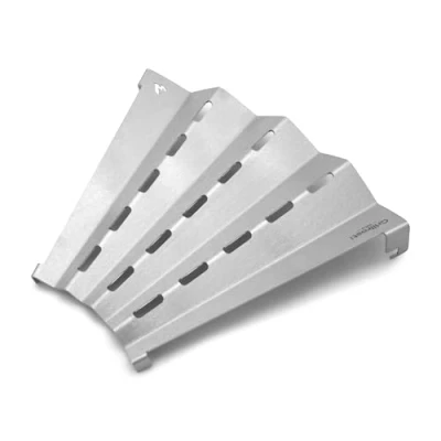 Abbildung von Grillrost.com Das Original Feuerplatte 80 &amp; 100cm und Zubehör für Feuertonnen Kugelgrills, Größe:Warmhalterost