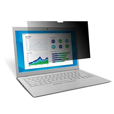 Abbildung von 3M PF15.6W Blickschutzfilter Standard für Notebooks 39,6 cm Weit, Aluminium, (entspricht 15,6&quot;Weit) 16:9