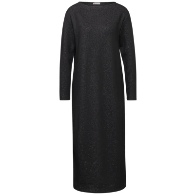 Abbildung von Street One Strickkleid, Damen, Größe: 42, Schwarz