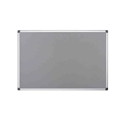 Abbildung von Bi Office Filztafel Maya Aluminiumrahmen 180x120cm grau