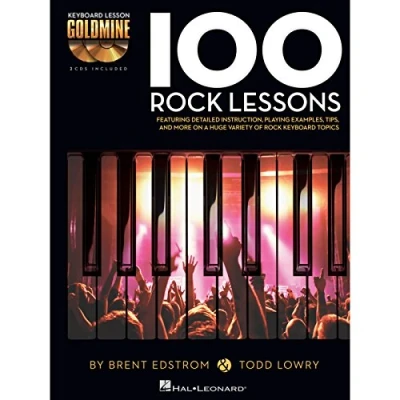 Abbildung von Hal Leonard Keyboard Lesson Goldmine: 100 Rock Lessons Noten