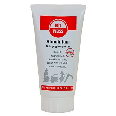 Abbildung von Rotweiss 5550 Aluminium Spiegelglanzpolitur 150 ml